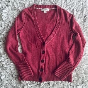 Banana Republic cashmere blend cardigan sweater